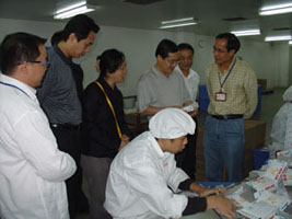 省領(lǐng)導(dǎo)、市領(lǐng)導(dǎo)來我司進(jìn)行視察、指導(dǎo)
